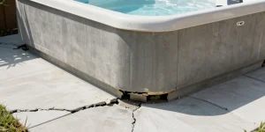 sur quoi poser un spa extérieur