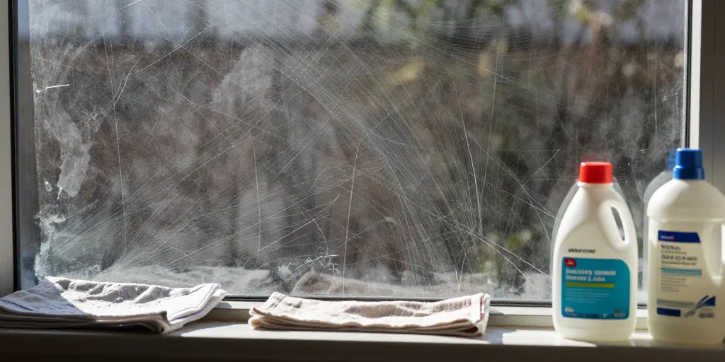 vitre rayée comment faire